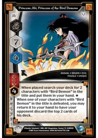 InuYasha TCG | Princess Abi Princess of the Bird Demons (Foil)  - Tensei #35 | The Nerd Merchant