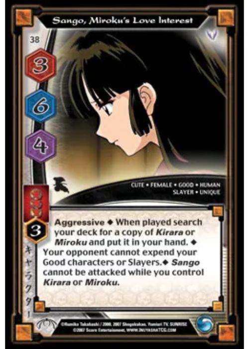 InuYasha TCG | Sango Miroku's Love Interest (Foil)  - Tensei #38 | The Nerd Merchant