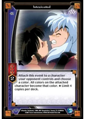 InuYasha TCG | Intoxicated (Foil)  - Tensei #42 | The Nerd Merchant