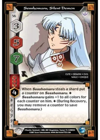 InuYasha TCG | Sesshomaru Silent Demon (Foil)  - Tensei #56 | The Nerd Merchant