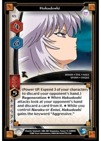 InuYasha TCG | Hakudoshi (Foil)  - Tensei #65 | The Nerd Merchant