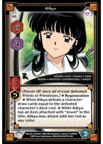 InuYasha TCG | Kikyo (Foil)  - Tensei #66 | The Nerd Merchant