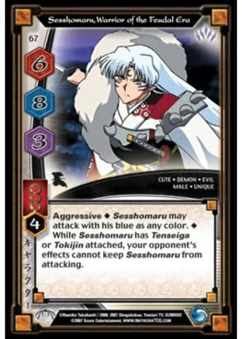 InuYasha TCG | Sesshomaru Warrior of the Feudal Era (Foil)  - Tensei #67 | The Nerd Merchant