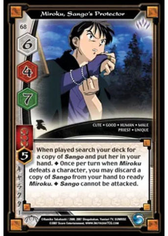 InuYasha TCG | Miroku Sango's Protector (Foil)  - Tensei #68 | The Nerd Merchant