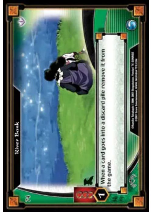 InuYasha TCG | River Bank (Foil)  - Tensei #74 | The Nerd Merchant