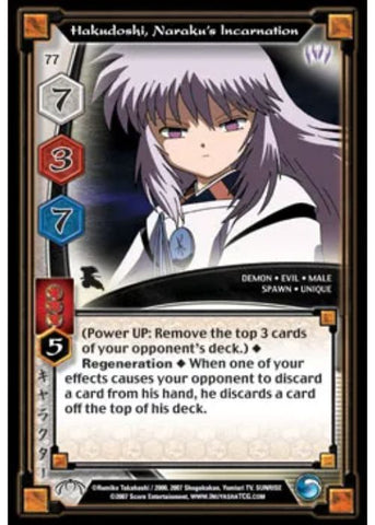 InuYasha TCG | Hakudoshi Naraku's Incarnation (Foil)  - Tensei #77 | The Nerd Merchant