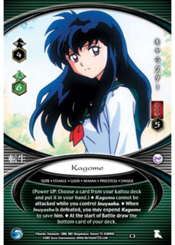 InuYasha TCG | Kagome (Foil) - Tensei #C3 | The Nerd Merchant