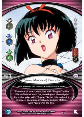 InuYasha TCG | Yura, Master of Puppets (Foil) - Tensei #C6 | The Nerd Merchant