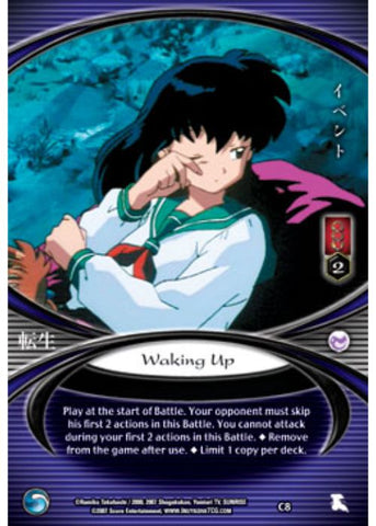 InuYasha TCG | Waking Up (Foil) - Tensei #C8 | The Nerd Merchant