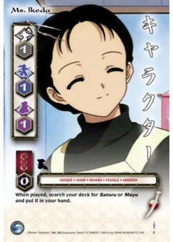 InuYasha TCG | Ms. Ikeda - Tetsusaiga #3 | The Nerd Merchant