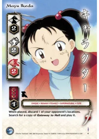 InuYasha TCG | Mayu Ikeda - Tetsusaiga #4 | The Nerd Merchant