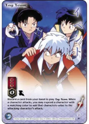 InuYasha TCG | Tag Team - Tetsusaiga #38 | The Nerd Merchant