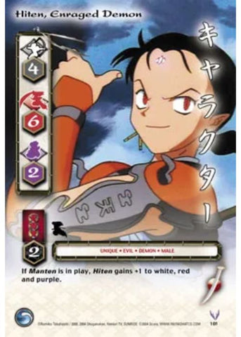 InuYasha TCG | Hiten Enraged Demon - Tetsusaiga #101 | The Nerd Merchant