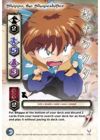 InuYasha TCG | Shippo The Shapeshifter - Tetsusaiga #118 | The Nerd Merchant