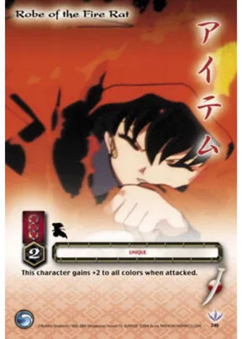 InuYasha TCG | Robe of the Fire Rat (Foil) - Tetsusaiga #240 | The Nerd Merchant