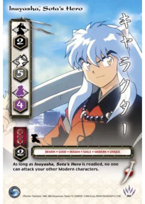 InuYasha TCG | Inuyasha Sota's Hero (Foil)  - Tetsusaiga #264 | The Nerd Merchant