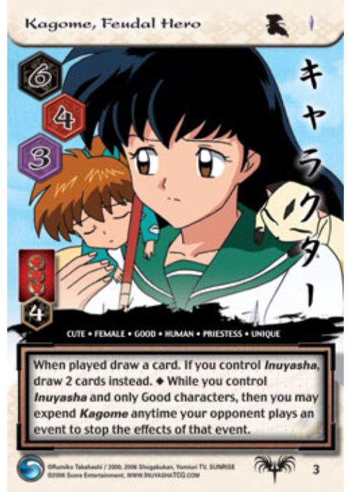 InuYasha TCG | Kagome, Feudal Hero - Tousou #3 | The Nerd Merchant