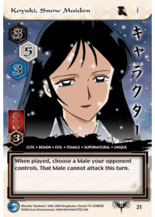 InuYasha TCG | Koyuki, Snow Maiden - Tousou #21 | The Nerd Merchant