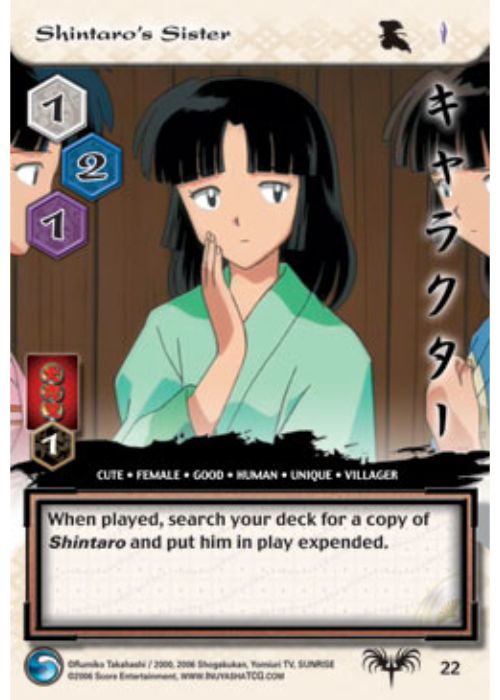 InuYasha TCG | Shintaro's Sister - Tousou #22 | The Nerd Merchant