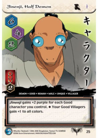InuYasha TCG | Jinenji, Half Demon - Tousou #25 | The Nerd Merchant