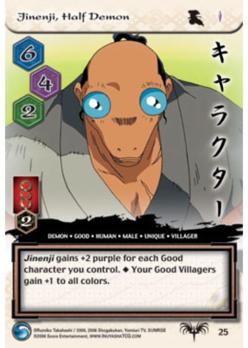 InuYasha TCG | Jinenji, Half Demon - Tousou #25
