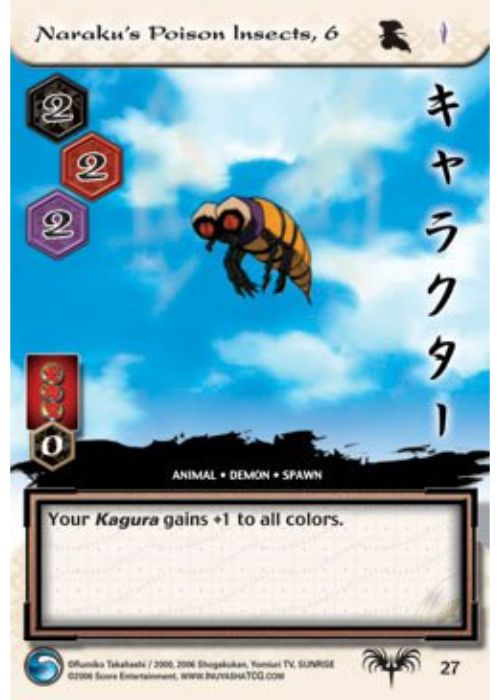 InuYasha TCG | Naraku's Poison Insects, 6 - Tousou #27 | The Nerd Merchant