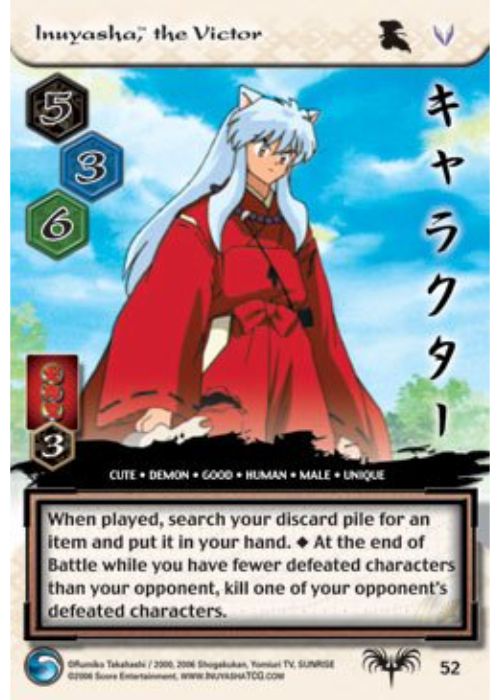 InuYasha TCG | Inuyasha, The Victor - Tousou #52 | The Nerd Merchant