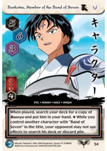 InuYasha TCG | Bankotsu, Member of the Band of Seven - Tousou #54 | The Nerd Merchant