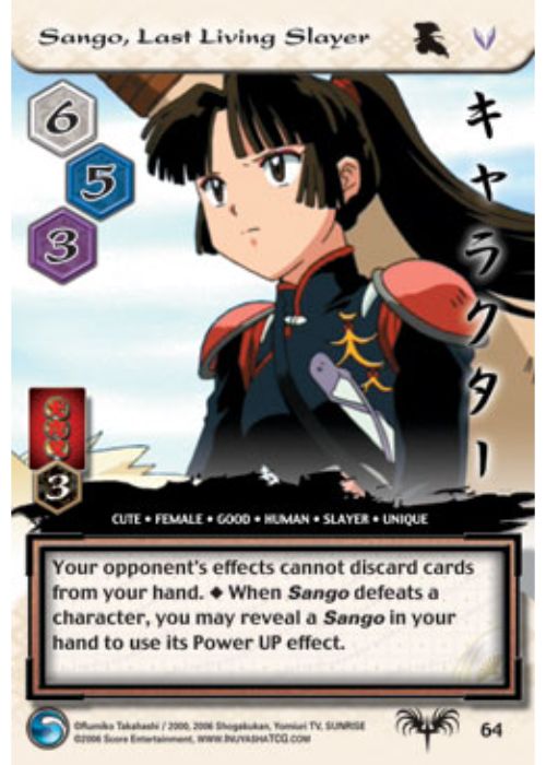 InuYasha TCG | Sango, Last Living Slayer - Tousou #64 | The Nerd Merchant