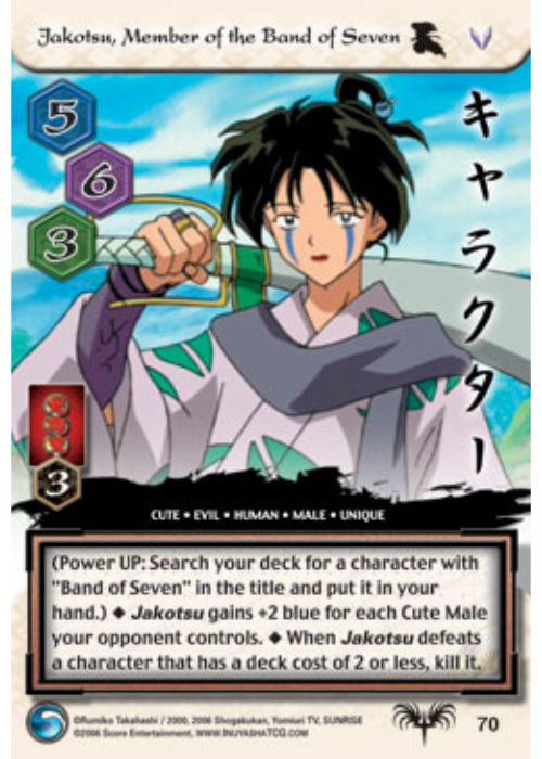 InuYasha TCG | Jakotsu, Member of the Band of Seven - Tousou #70 | The Nerd Merchant