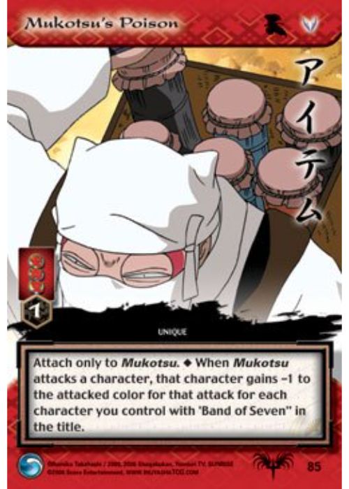 InuYasha TCG | Mukotsu's Poison - Tousou #85 | The Nerd Merchant