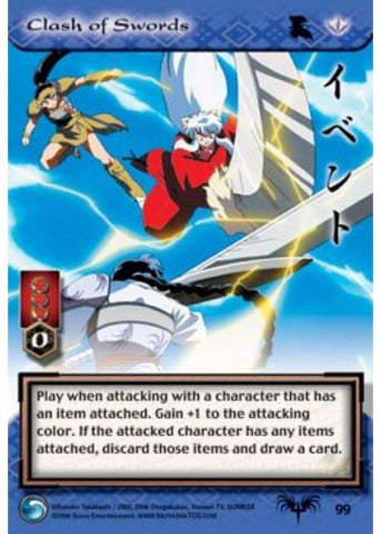 InuYasha TCG | Clash of Swords (Foil) - Tousou #99 | The Nerd Merchant