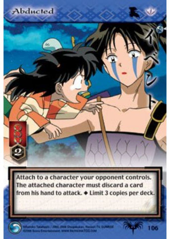 InuYasha TCG | Abducted (Foil) - Tousou #106 | The Nerd Merchant