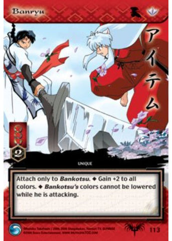 InuYasha TCG | Banryu (Foil) - Tousou #113 | The Nerd Merchant