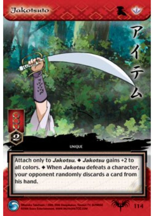 InuYasha TCG | Jakotsuto (Foil) - Tousou #114 | The Nerd Merchant
