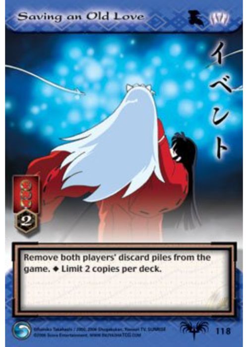 InuYasha TCG | Saving and Old Love (Foil) - Tousou #118 | The Nerd Merchant