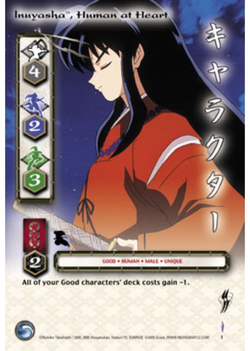 InuYasha TCG | Inuyasha, Human at Heart - Yokai #1