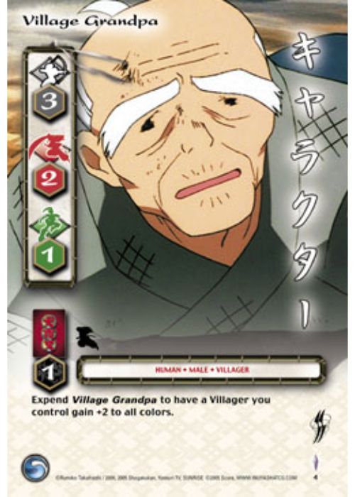 InuYasha TCG | Village Grandpa - Yokai #4 | The Nerd Merchant