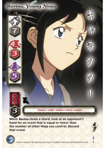 InuYasha TCG | Serina, Young Ninja - Yokai #5 | The Nerd Merchant