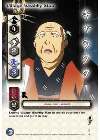 InuYasha TCG | Village Wealthy Man - Yokai #13 | The Nerd Merchant