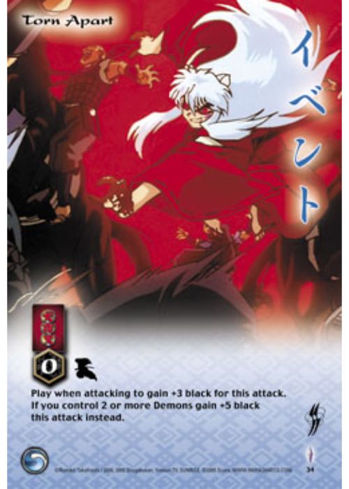 InuYasha TCG | Torn Apart - Yokai #34 | The Nerd Merchant