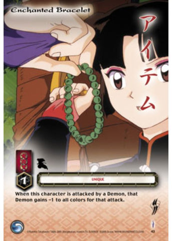 InuYasha TCG | Enchanted Bracelet - Yokai #43 | The Nerd Merchant