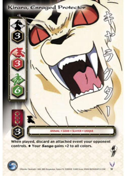 InuYasha TCG | Kirara, Enraged Protector - Yokai #51 | The Nerd Merchant