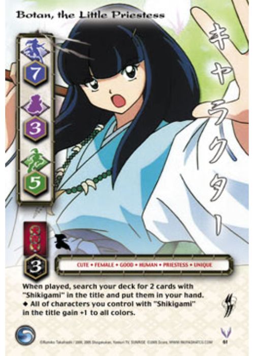 InuYasha TCG | Botan, The Little Priestess - Yokai #61 | The Nerd Merchant