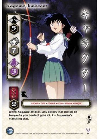 InuYasha TCG | Kagome, Innocent - Yokai #64 | The Nerd Merchant