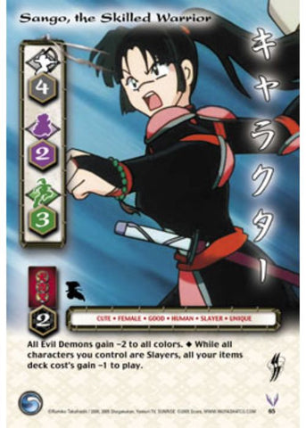 InuYasha TCG | Sango, The Skilled Warrior - Yokai #65 | The Nerd Merchant