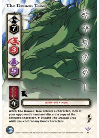 InuYasha TCG | The Demon Tree (Foil) - Yokai #92 | The Nerd Merchant