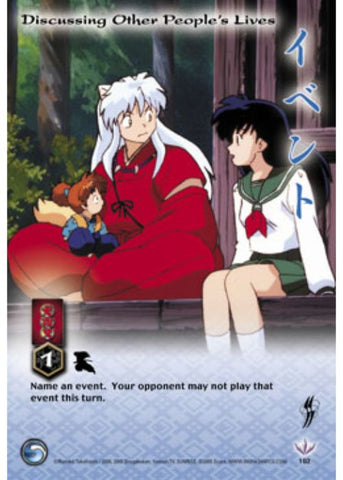 InuYasha TCG | Discussing Other People's Lives (Foil) - Yokai #102 | The Nerd Merchant