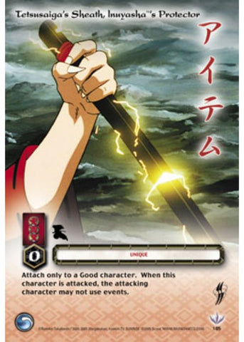 InuYasha TCG | Tetsusaiga's Sheath, Inuyasha's Protector (Foil) - Yokai #105 | The Nerd Merchant