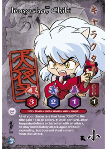 InuYasha TCG | Inuyasha, Chibi (Foil) - Yokai #CB6 | The Nerd Merchant